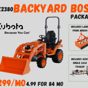 BX2380 Backyard Boss Package