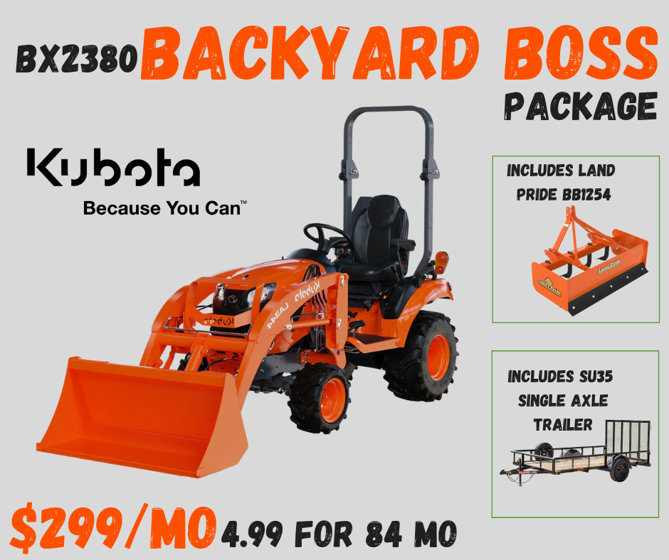 BX2380 Backyard Boss Package
