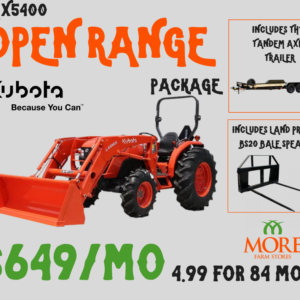 MX5400 OPEN RANGE
